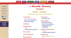 Desktop Screenshot of manotick.net